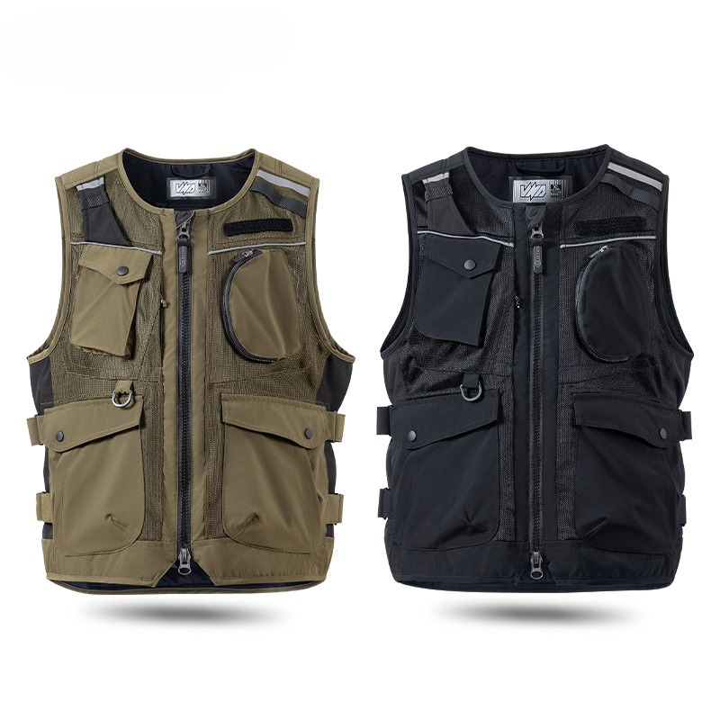 Motorcycle Wearing Gear - Gilet Riflettente di Sicurezza per Moto,