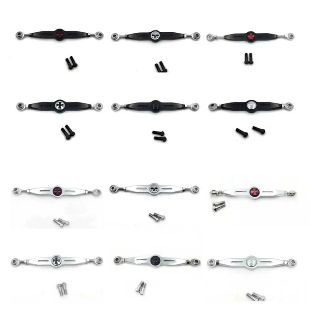 Motorcycle Gear Linkage Rod - Collegamento del cambio corto con teschio