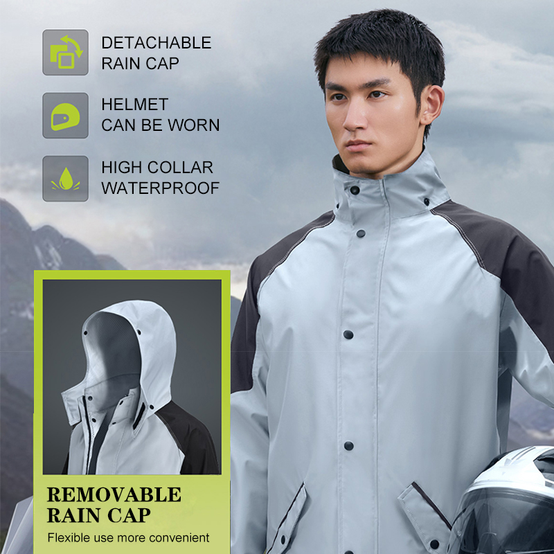 Motorcycle Wearing Gear - Completo Antipioggia per Uomo e Donna,
