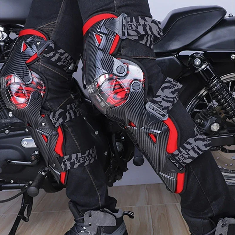 Motorcycle Gear Cycle - Protezioni per ginocchia da motocross per