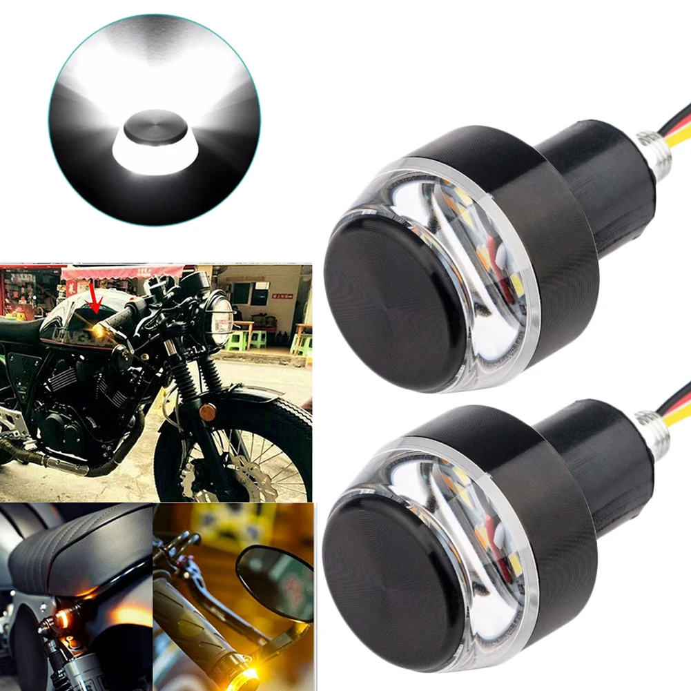 2 Pezzi Luce LED per Manubrio  - Motorcycle Gear Yellow recensione e prezzo
