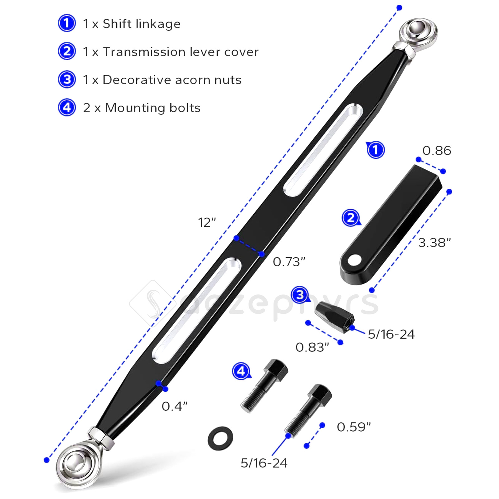 Leva di collegamento cambio ma - Motorcycle Gear Linkage Rod recensione e prezzo
