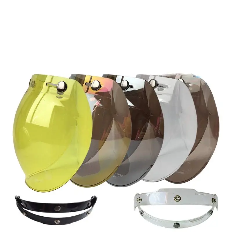 Visiera per casco da motocicli - Motorcycle Gear Yellow recensione e prezzo