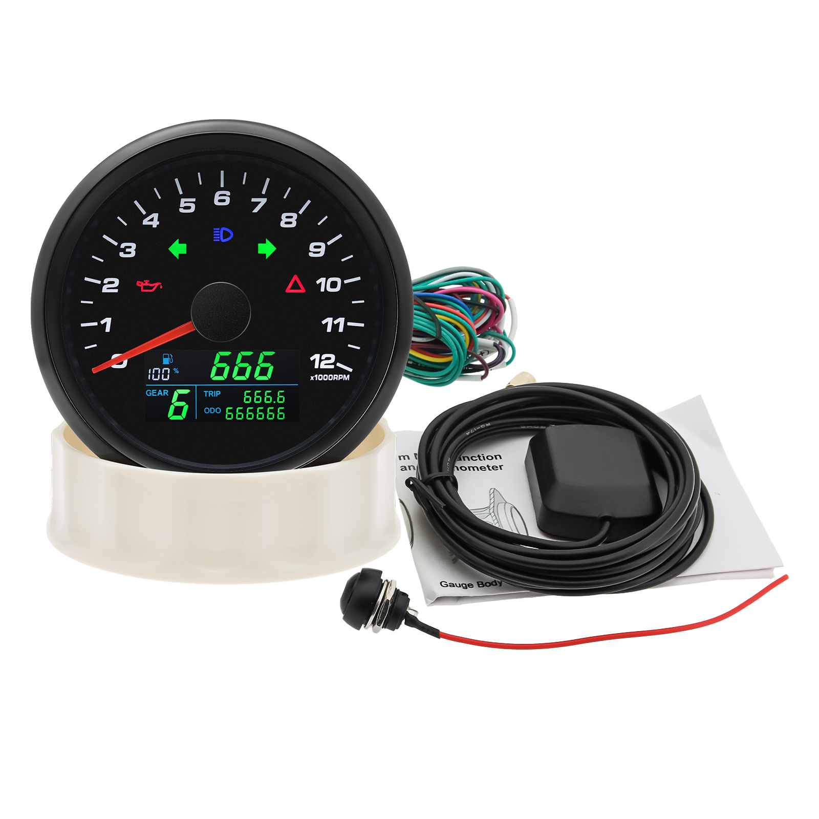 6 in 1 0-12000 giri/min contag - Motorcycle Gear Levels recensione e prezzo